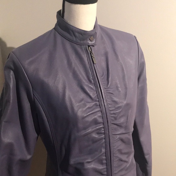 Pamela McCoy Genuine Leather Jacket - Picture 8 of 8